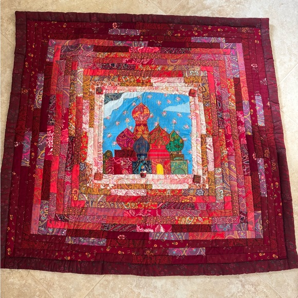 Smalll quilt purchased in Moscow